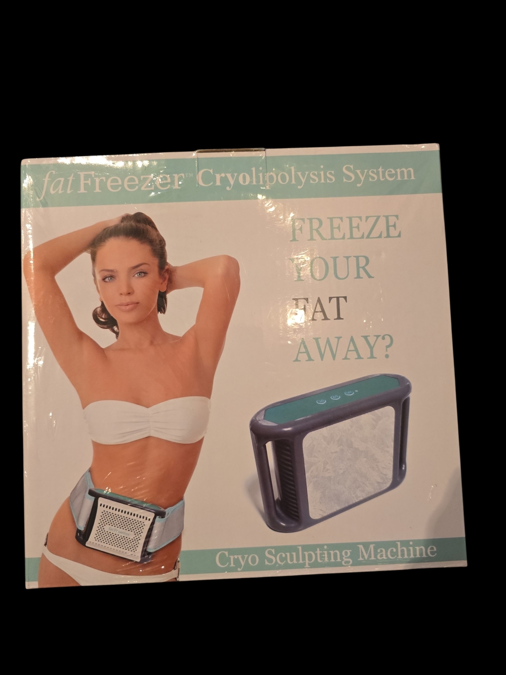 Freeze Cryo Sculpting Machine in Teal and Gray